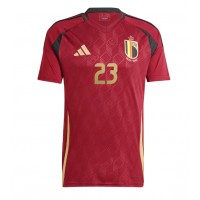 Camisa de time de futebol Bélgica Arthur Vermeeren #23 Replicas 1º Equipamento Europeu 2024 Manga Curta